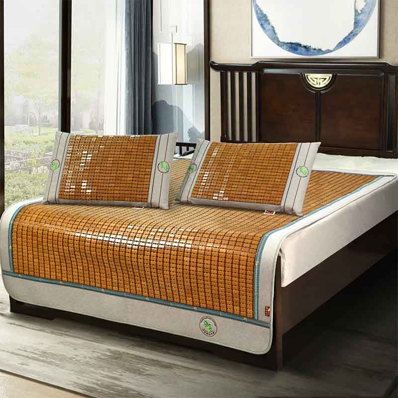 Bamboo Mat Brick Style Cushion Chair, Sofa, Car, Table Cool Healthy